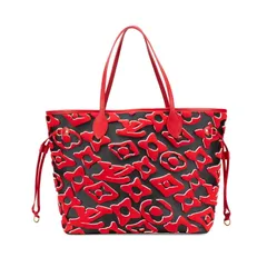 【美品】【最安値】Louis Vuitton ×ウルス・フィッシャーコラボお得品 ルイ・ヴィトン×ウルス・フィッシャー“手描き”モノグラムの