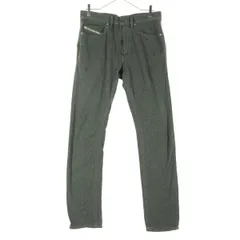 美品 DIESEL ディーゼル デニムパンツ W29 グレー メンズ 古着