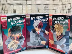 僕のヒーローアカデミア　WORLD HEROES MISSION【未開封】【３体セット：（vol.1:緑谷出久、vol.2:轟焦凍、vol.3:爆豪勝己）】
