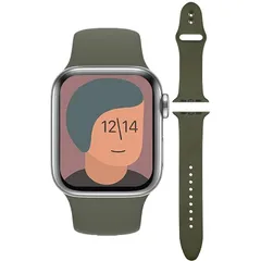 [AriRi] アップルウォッチ バンド シリコン ラバーバンド スポーツ くすみカラー 38mm 40mm 42mm 44mm 41mm 45mm 49mm アップルウォッチ 8 ultra se 7 6 5 4 3 2 1 全機種 全サイズ対応 (38