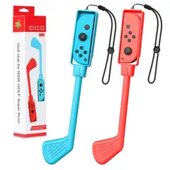 Switch マリオゴルフ ゴルフロッド ATiC マリオゴルフ スーパーラッシュ 専用 ジョイコン用 ハンドルグリップ Switch Joy-Con MarioGolf SuperRush 対応 ニンテンドー Switch/Switch OLED ブル