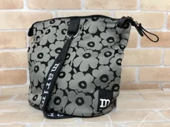 【中古】 タグ付 marimekko マリメッコ キャリーオール ウニッコ ショルダーバッグ 52249-2-93322 グリーン系  111437229