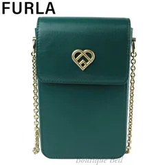 【FURLA】フルラ My Joy レザー クロスボディー スマホショルダーバッグ