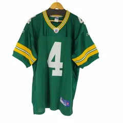 リーボック Reebok 00S FAVRE Vネック ゲームシャツ メンズ 表記無 のサムネイル
