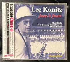 【未開封国内盤CD】 リー・コニッツ・カルテット「ジャズ・ア・ジュアン」Lee Konitz Marshal Solal SteepleChase