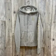 【 A&F Abercrombie & Fitch アバクロンビーアンドフィッチ 】裏起毛 スウェット ジップ パーカー M