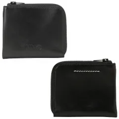 エムエムシックス メゾンマルジェラ MM6 S63UI0002 P4812 T8013 L字ファスナー コインケース ブラック ユニセックス