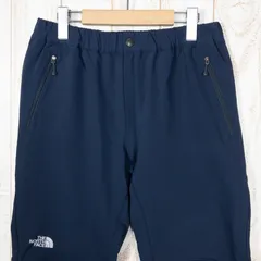【Men's M ネイビー系】 The North Face ( ザ・ノースフェイス ) アルパイン ライト パンツ Alpine Light Pant ナイロン NB32027 Asian Men's  ソフトシェル ロングパンツ ボトムス