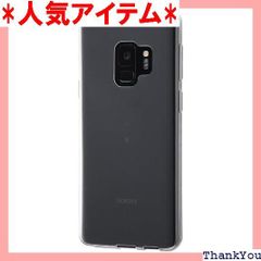 レイアウト Galaxy S9用極薄TPUソフトケース クリア RT-GS9TC7/CM 35