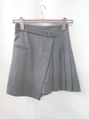 ◇ ⊂ Rirandture リランドチュール ミニ丈 プリーツ スカート サイズ0 グレー系 レディース E  【1508060007742】