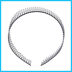 【在庫セール】HL0149 黒 コームタイプカチューシャ 貝印