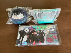 呪術廻戦 ころころだるまますこっと　伏黒恵　フラットポーチ Ver.2 集合　イヤフォンポーチ 伏黒恵