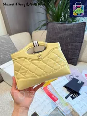 【今日特価】Chanel 31bag nano 24C リプリカ オイルラック レザー-WTO輸入1