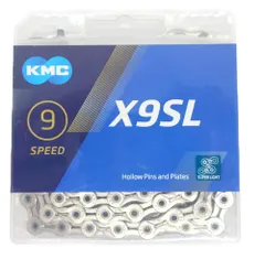 KMC X9SL チェーン 9スピード/9s/9速 114Links (シルバー(silver)) [並行輸入品]のサムネイル