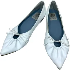 【美品】エマフランシス (25) バレエシューズ フラット 本革 レザー 希少