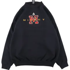 古着 90年代 MICKEY UNLIMITED MICKEY MOUSE ミッキーマウス キャラクタースウェットシャツ トレーナー USA製 メンズXL/eaa364885
