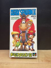 ダービースタリオンⅢ/DERBY STALLIONⅢ スーファミ SFC ソフト mEE080 ● ★