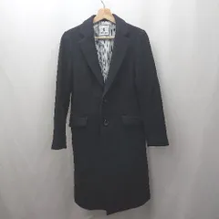 ◇ ⊇ ROPE PICNIC ロペピクニック 内側　ストライプ 長袖 トレンチコート サイズ38 ブラック系 レディース E  【1507030012984】