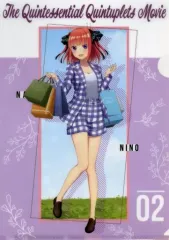 【中古】クリアファイル [単品] 中野二乃 A4クリアファイル 「映画 五等分の花嫁×ドン・キホーテ」