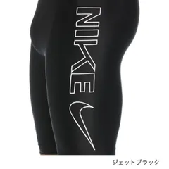 【新品・SALE★40%OFF】NIKE フィットネス水着　メンズ　スパッツ　ナイキ　NESSC588　ジェットブラック　水泳　スイミング　プール