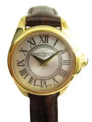 □ 【電池交換済】サントレーノ　SAINT-HONORE レディース 腕時計 アナログ クオーツ 専用ケース付き■管理番号L28793YER-250506-2K（990）