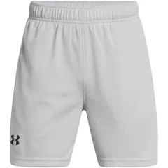 アンダーアーマー UAテック メッシュショーツ <br>1387348-011 Mod Gray/Black キッズ ジュニア トレーニング サッカー テニス バドミントン UNDER ARMOUR