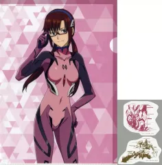 【中古】クリアファイル 真希波・マリ・イラストリアス/プラグスーツ A4クリアファイル・ステッカーセット 「一番くじ エヴァンゲリオン～使徒、浸食!～」 H賞