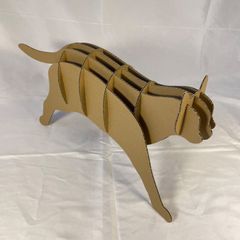 ダンボール工作キット　猫C4