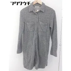 ◇ Simplicite シンプリシテェ 長袖 ミニ ワンピース グレー系 レディース  【中古】 【1107150014730】