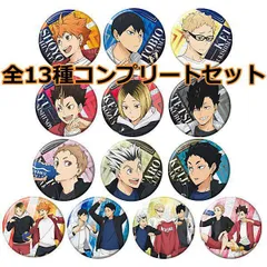 【フルコンプ】ハイキュー!! 缶バッジビスケット [全13種セット(フルコンプ)] 食玩 コレクショントイ バンダイキャンディ  新品未使用 送料無料【C】