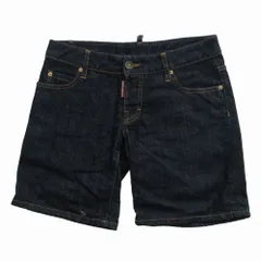 DSQUARED2 ディースクエアード S72MU0140 S30144 デニムショートパンツ ショーツ インディゴ サイズM レディース 【中古】のサムネイル