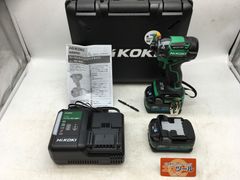【未使用】☆HiKOKI/ハイコーキ 36Vインパクトドライバ アグレッシブグリーン WH36DC(2XPSZ) [ITKS6GS2XVCS] [エコツール笠寺店][M01]