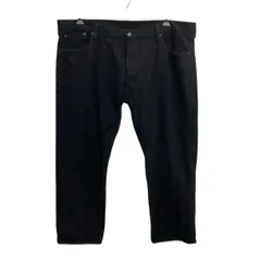 Levi's 501 デニムパンツ W44 ブラック リーバイス ボタンフライ メキシコ製 アメカジ ジーンズ デニム コットン ビッグサイズ 2510-414