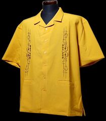 kustomstyle 半袖オープンカラーシャツ (KSSS2505MUS) carlsbad open colar short sleeve shirts カラー：マスタード 15,950円(内税)