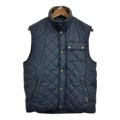 Polo by Ralph Lauren ポロ ラルフローレン キルティングベスト ネイビー(メンズ L)中古 古着 U3489