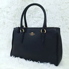 コーチ COACH 2way ショルダーバッグ ハンドバッグ ブラック レザー F44962 6180748e20251017