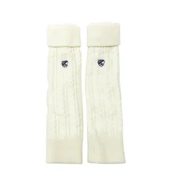 JACK BUNNY ジャックバニー  裏起毛 ニット レッグウォーマー  ホワイト系  [240101378807] ゴルフウェア ストスト
