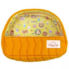 [중고] 가방 커비 & 와돌디 (푸드 일품) 창문 파우치 [별의 커비 커비 카페]