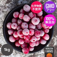 有機 JAS オーガニック 冷凍 サワーチェリー トルコ産 化学物質不使用 (1kg)