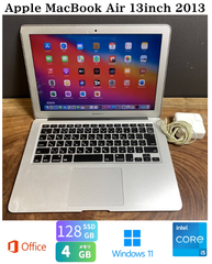 ［ジャンク品］Apple MacBook Air 13inch 2013/Core i5 1.3GHz/メモリ4GB/SSD128GB/Office 2021/500