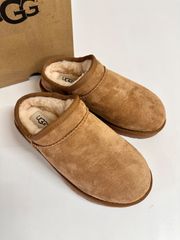 【新品未使用】 UGG 1009249 アグ ブーツ レディース クラシックスリッパ スリッポン スリッパ W CLASSIC SLIPPER CHE US5 22cm