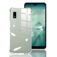 Wekrsu 対応 AQUOS wish2 SH-51C / AQUOS wish SHG06h ケース 柔軟 TPU カバー 全透明 散熱加工 黄変しにくい wishケース [ 全面保護カバー 耐衝撃 落下防止 すり傷防止 薄型 軽量 携帯便利 ] AQUO