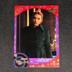 Florence Pugh / フローレンス・ピュー 2023 Upper Deck Marvel Studios Hawkeye ベースカード レッドパラレル #99