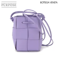 【BOTTEGA VENETA】カセット ミニバケット クロスバッグ・中古 BOTTEGA VENETA ボッテガヴェネタ カセット ミニ クロスボディ