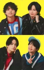 【中古】キャラカード Sexy Zone(timelesz) メンバーソロカード4枚セット 「CD 人生遊戯」 3形態同時予約購入特典