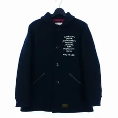 ダブルタップス WTAPS ファラオジャケット ブルゾン コート キルティング M ネイビーのサムネイル