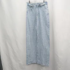 ◇ Θ THE Yon ザヨン ビジュー付き デニムパンツ サイズS インディゴブルー系 レディース E  【1505220011342】