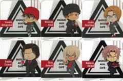 【中古】マグカップ・湯のみ 全6種セット 「名探偵コナン 赤井秀一カフェ 緋色編 アクリルコースター」