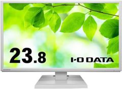IODATA LCD-AH241EDW-B 広視野角ADSパネル採用 23.8型ワイド液晶ディスプレイ  ホワイト スピーカーあり【電源ケーブルとHDMIケーブル付属】1022