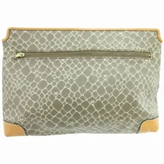 ニナリッチ NINA RICCI クラッチバッグ セカンドバッグ 総柄 グレー 茶 ブラウン /SS 0903のサムネイル